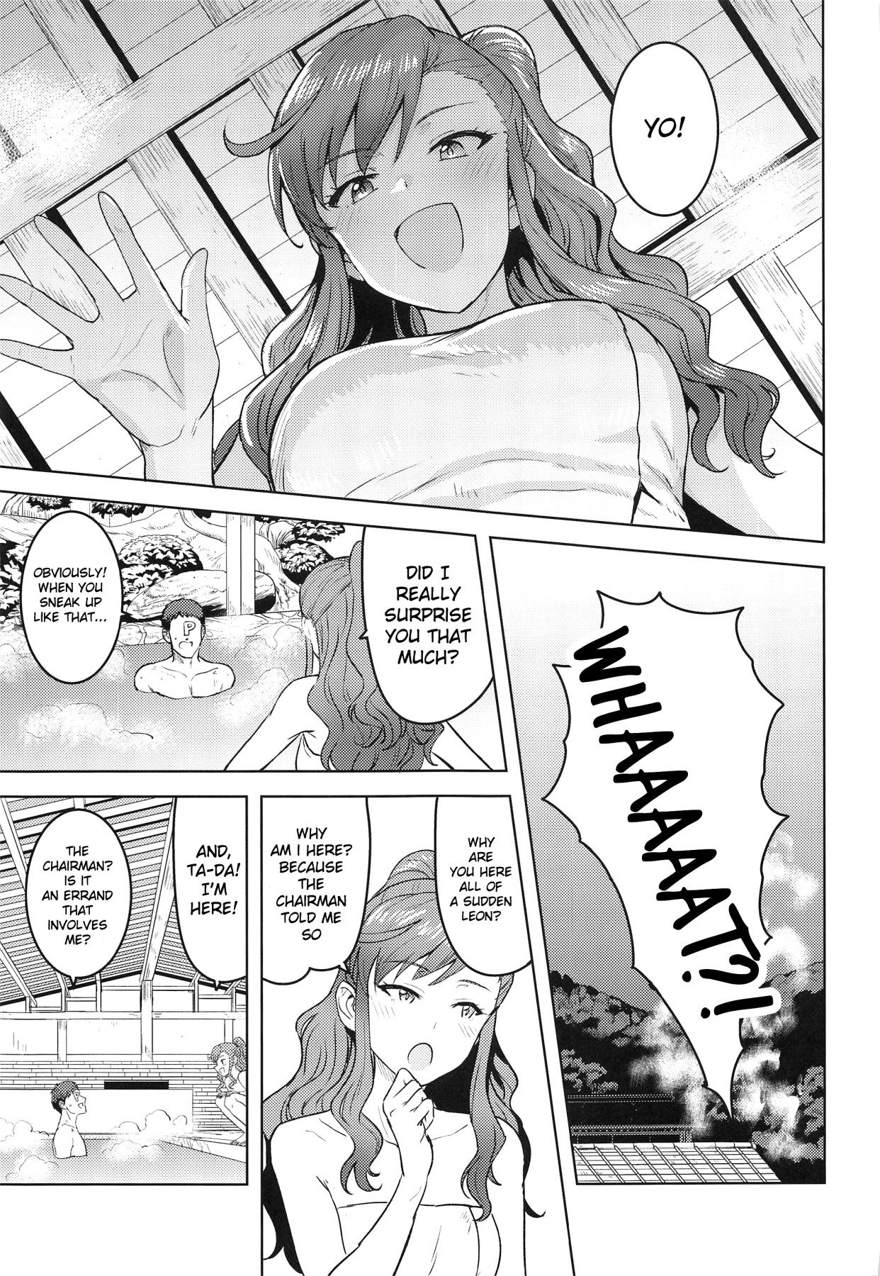 Hentai Manga Comic-Leon And a Hotsprings-Read-4